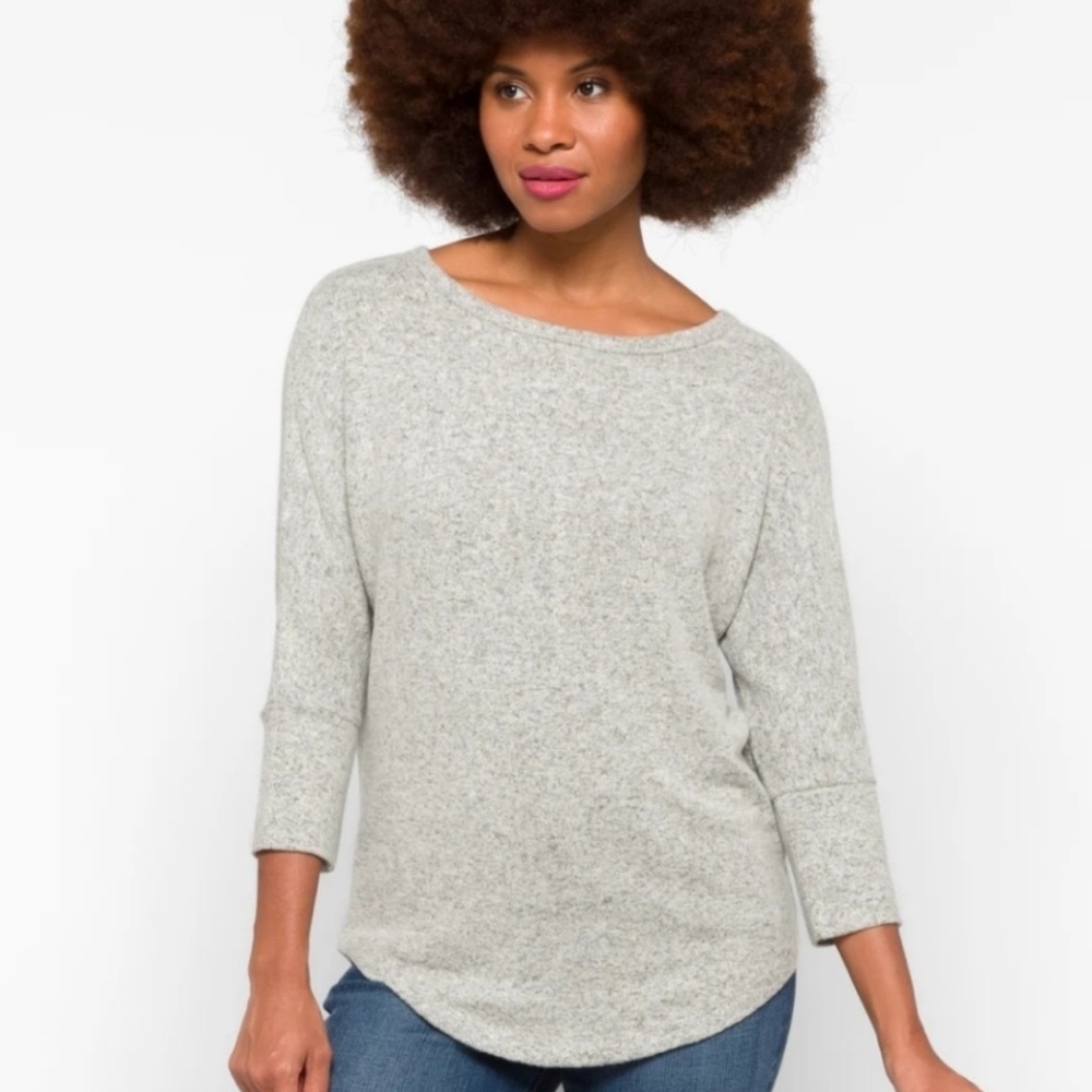 Market & SPRUCE Corinna Brushed‎ Dolman Knit Top